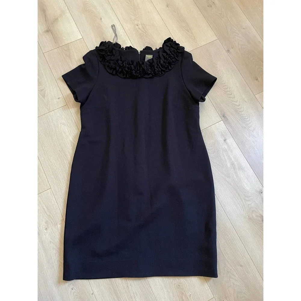 TAYLOR Woman Midi Black Dress Size 14W